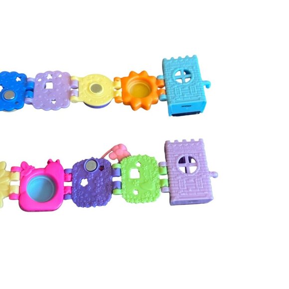 Polly Pocket Two Bracelet Treasures Playsets Collectible Unicorn Mushroom - Picture 6 of 7